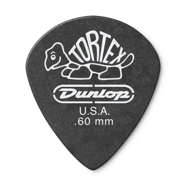 Медиаторы Dunlop Tortex Pitch Black Jazz III 482R.60, 72 штуки, 0.60 мм