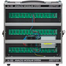Корпус для модульного синтезатора Doepfer A-100P9 Suitcase 3x3HE 84TE, PSU3, 3x BUS V6