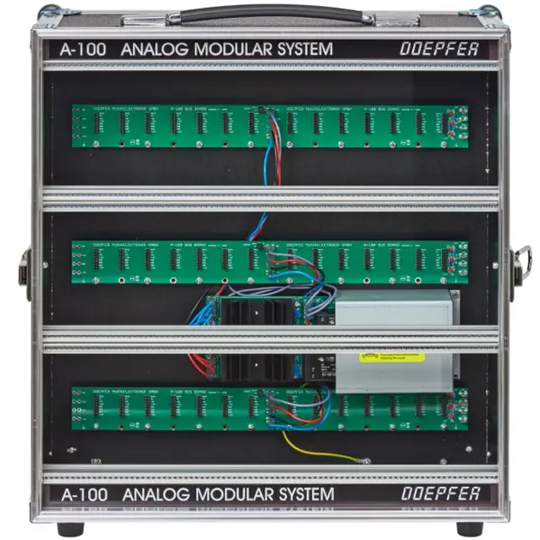 Корпус для модульного синтезатора Doepfer A-100P9 Suitcase 3x3HE 84TE, PSU3, 3x BUS V6