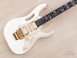1997 Ibanez J Craft JEM7V Steve Vai Signature White w/ Ebony Board, Near-Mint