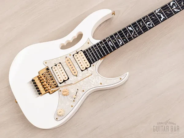 1997 Ibanez J Craft JEM7V Steve Vai Signature White w/ Ebony Board, Near-Mint