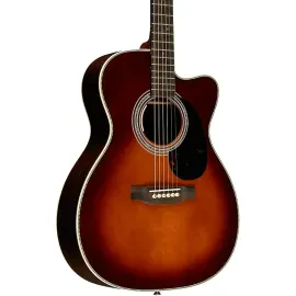 Martin CS 28 Style European Spruce-Rosewood OMC A/E Guitar Ambertone Burst
