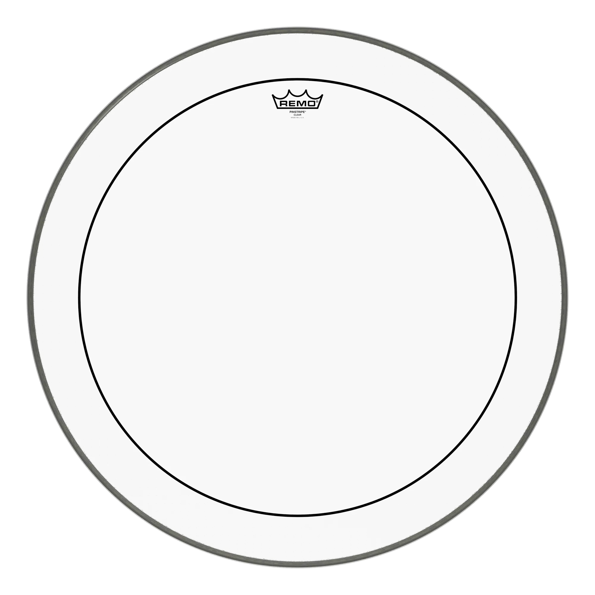 Пластик для барабана Remo 26" Pinstripe Clear