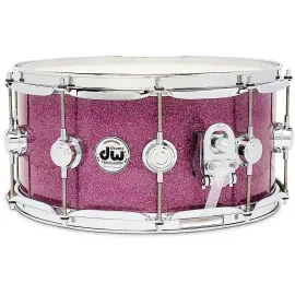 Малый барабан DW Collector's SSC Maple Finish Ply 14x6.5 Purple Glass