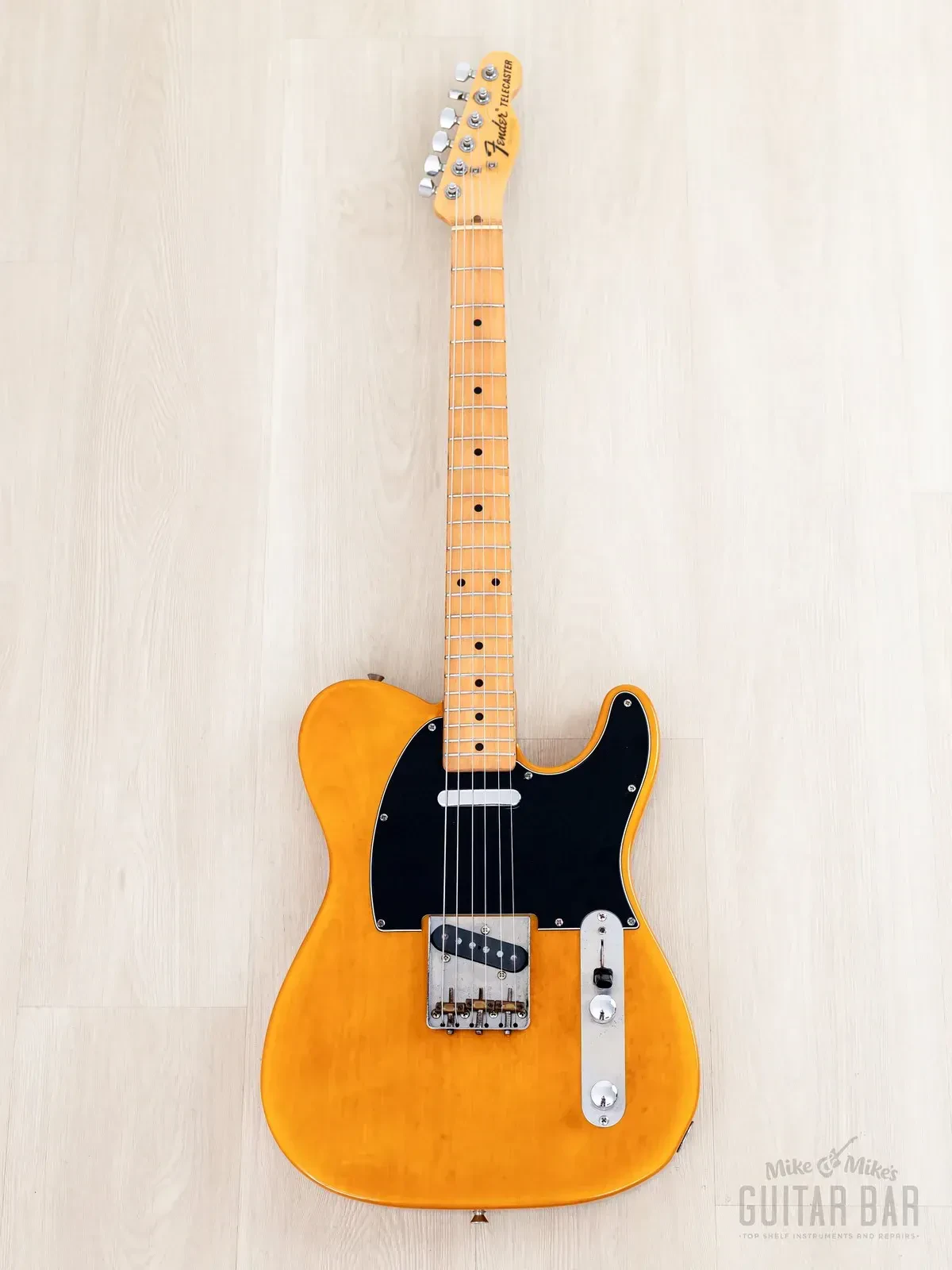 Электрогитара Fender Telecaster 1972 Vintage Reissue TL72-58 SS Butterscotch w/gigbag Japan 1992