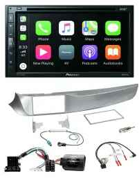 Pioneer DVD 2DIN Lenkrad DAB Bluetooth USB Autoradio für Alfa Giulietta 2010-201