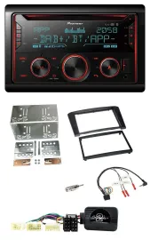 Автомагнитола для Toyota Avensis 2003–2009 Pioneer 2-DIN, DAB, Bluetooth, USB, CD, поддержка управления на руле