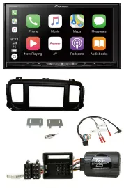 Автомагнитола Pioneer 2DIN USB DAB DVD Bluetooth для Toyota Proace/Citroen Jumpy
