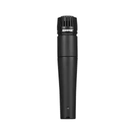 Инструментальный микрофон Shure SM57LC Black с аксессуарами