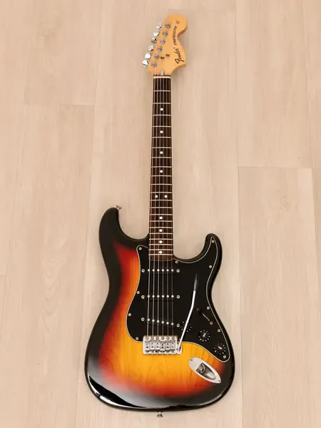 Электрогитара Fender Stratocaster 1972 Vintage Reissue Order Made ST72-65 SSS Sunburst w/gigbag Japan 1996