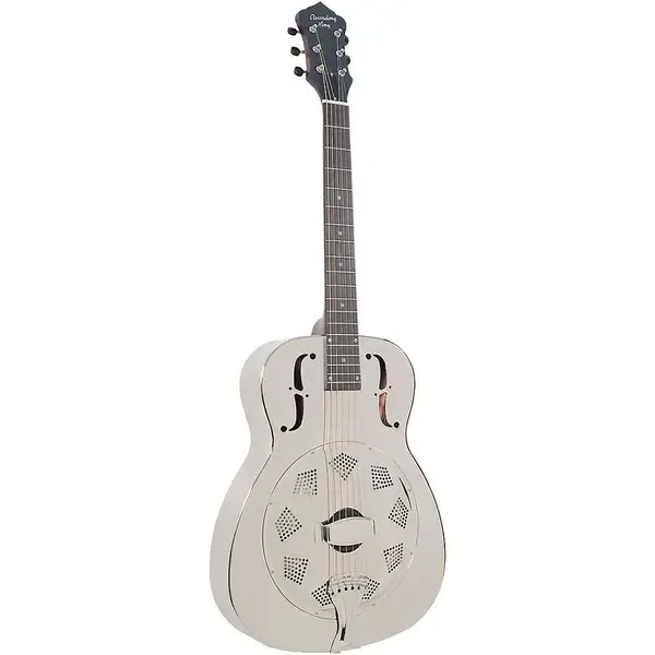 Резонаторная гитара Recording King RM-998-R Metal Body Resonator Style-0 Nickel-Plated