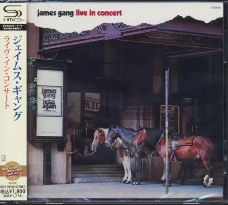 JAMES GANG - Live In Concert (CD, Japan)