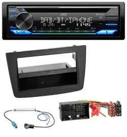 JVC Bluetooth MP3 USB DAB CD Autoradio für Alfa Romeo Mito 955 ab 14 schwarz