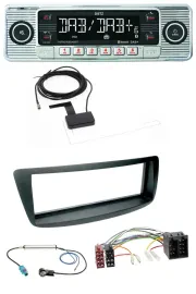 Dietz Bluetooth USB MP3 DAB Autoradio für Citroen C1 Peugeot 107 Fakra Phantomei