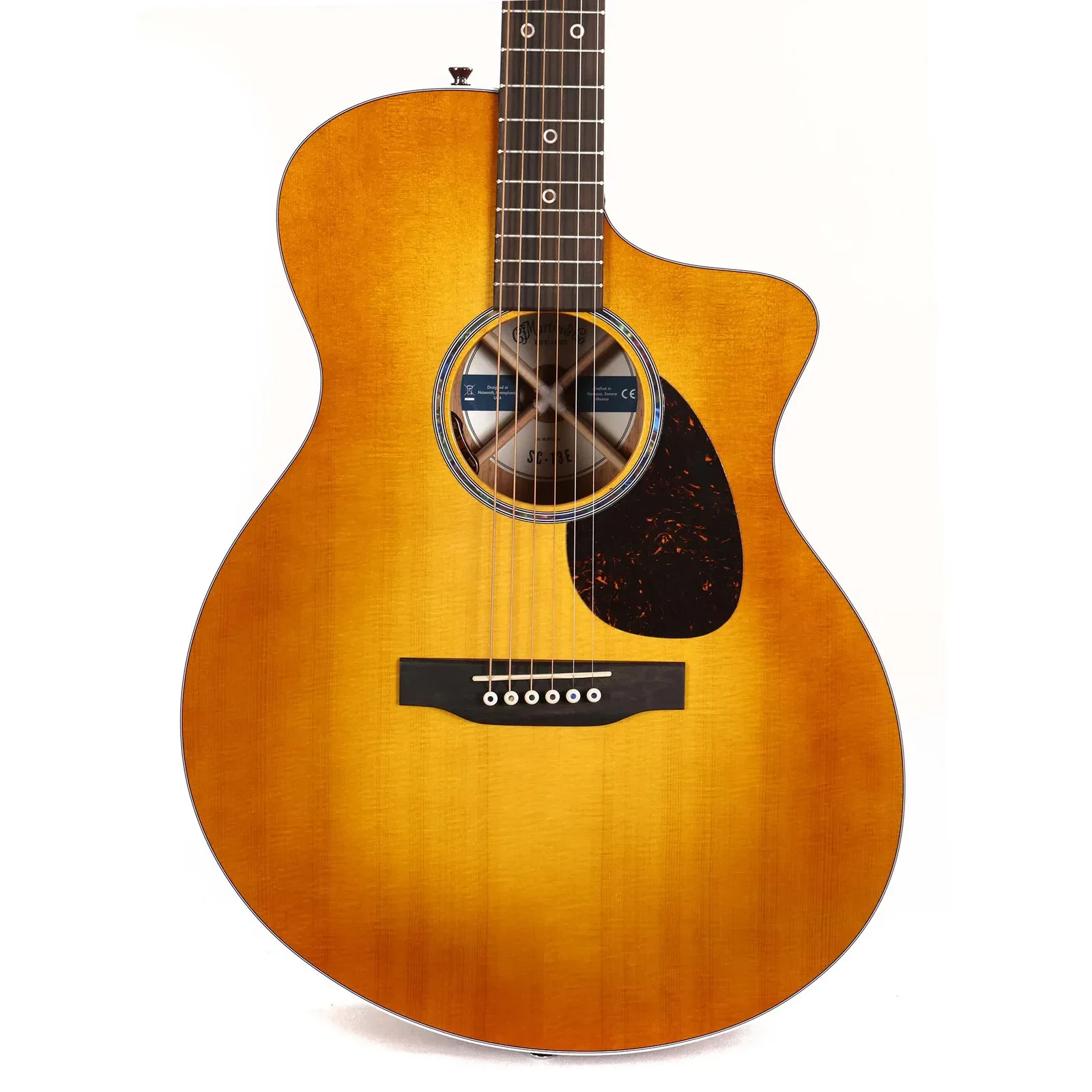 Martin Road Series SC-13E Modern Acoustic-Electric Mezcal Burst
