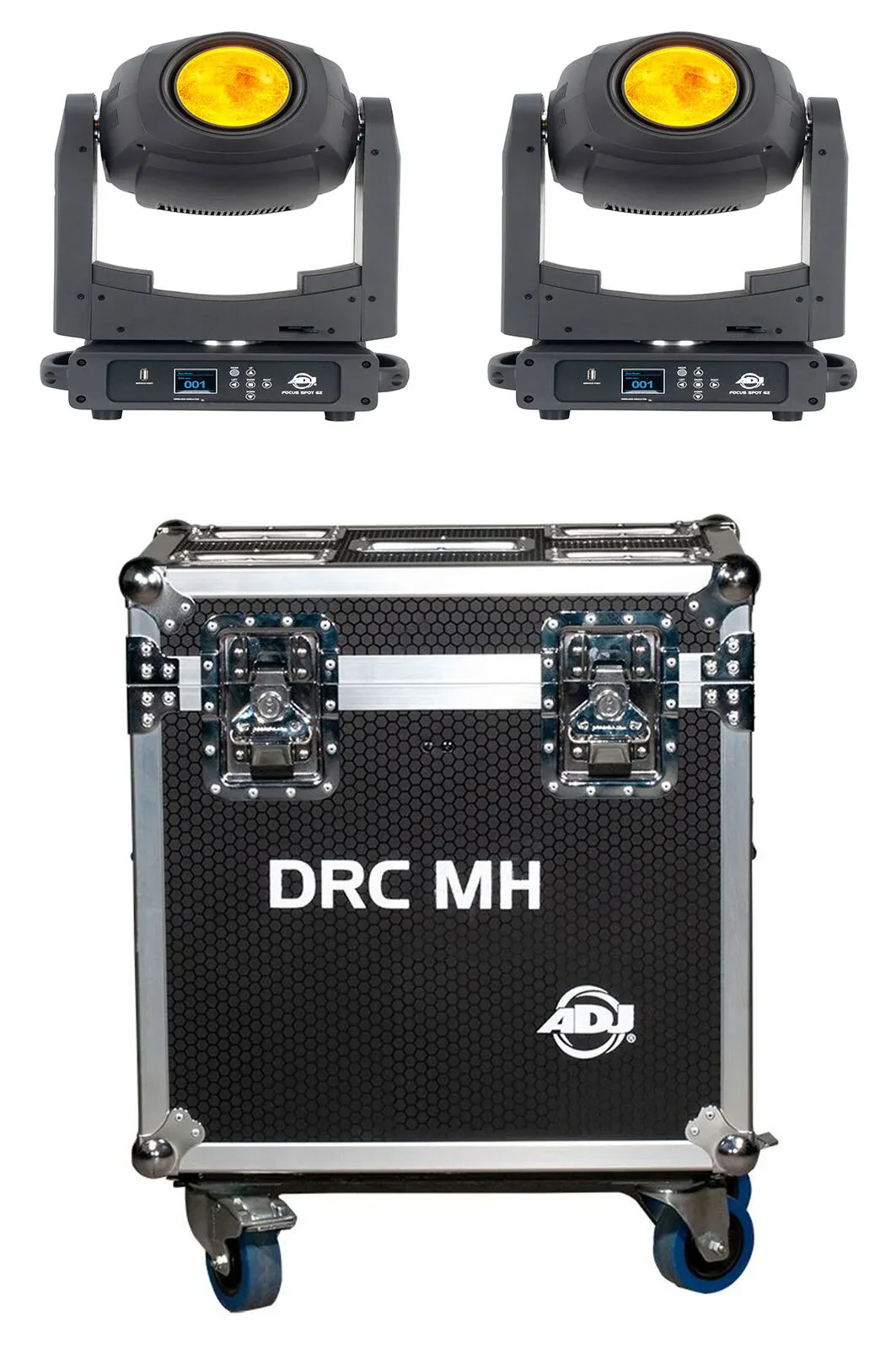 Прибор с полным движением American DJ FOCUS SPOT 6Z с кейсом (пара)