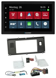 Blaupunkt MP3 Bluetooth DAB 2DIN USB Autoradio für Land Rover Evoque ab 2011