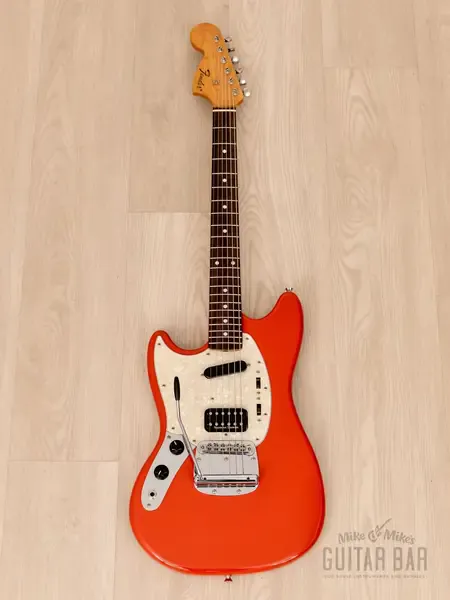 Электрогитара Fender Kurt Cobain Mustang Left-Handed HS Fiesta Red w/gigbag Japan 2012