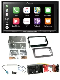 Pioneer 2DIN MP3 USB DAB DVD Bluetooth Autoradio für Alfa Romeo Mito ab 14 955 s
