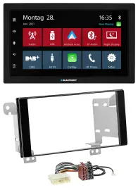 Автомагнитола для Subaru Forester/Impreza/XV Blaupunkt 2-DIN, Bluetooth, DAB, USB, MP3