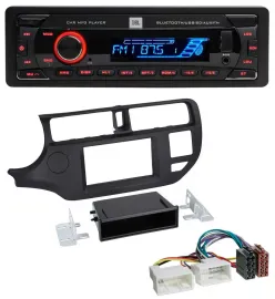 JBL AUX MP3 USB Bluetooth SD Autoradio für Kia Rio (UB 2011-2014) schwarz