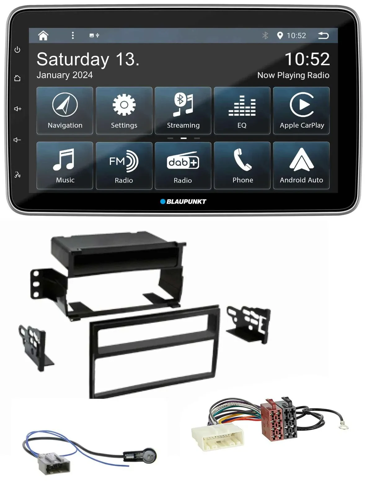 Blaupunkt USB DAB SD MP3 Bluetooth Autoradio für Nissan Tiida Versa C11 2007-201