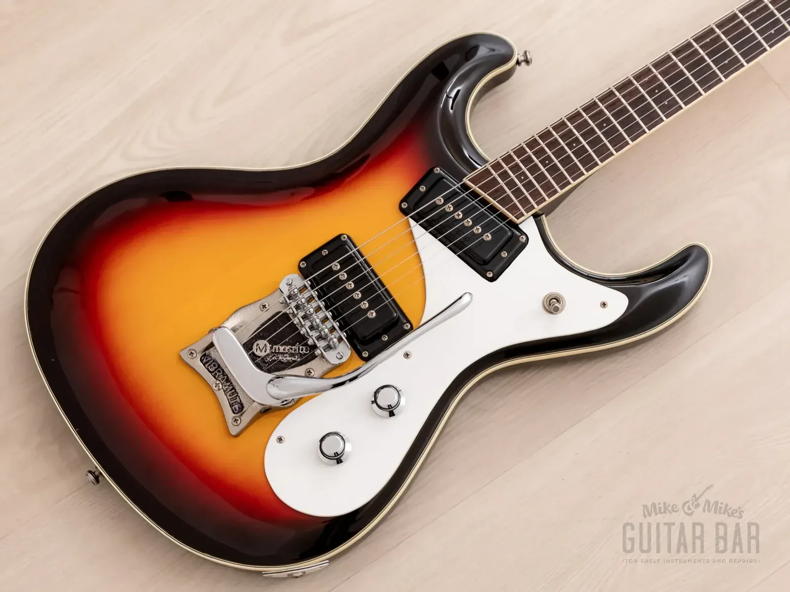 Б/У электрогитара Mosrite Super Custom '63 Sidejack Ventures Model Kurokumo Japan