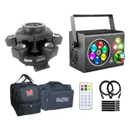 SPIN-TRIX Motion Beam Light BEAM-BOX Light DMX LED DJ Stage Effect Fixtures Pack