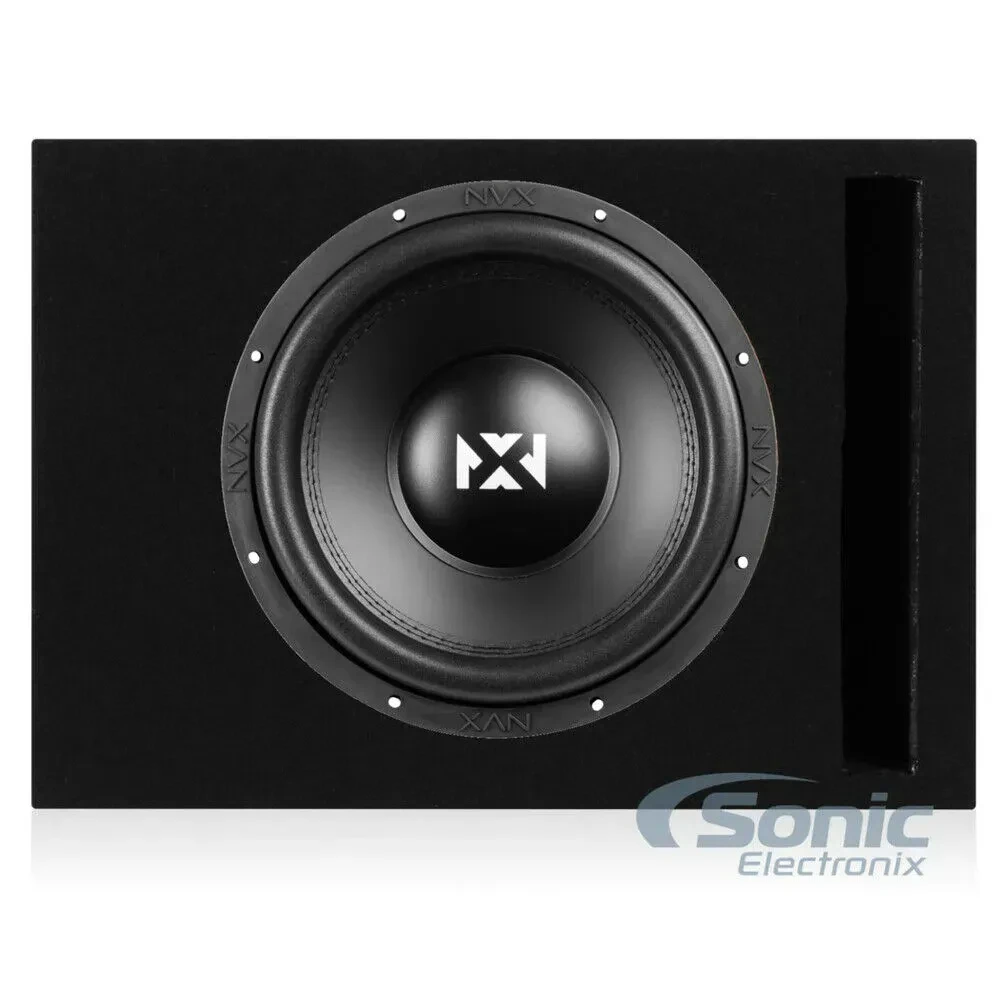 Сабвуфер NVX VSW124v3 12", 1200W, двойная катушка 4 Ом, с корпусом
