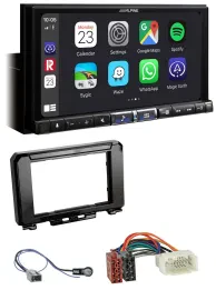 Alpine 2DIN DAB USB MP3 Bluetooth Autoradio für Suzuki Jimmny GJ ab 2018