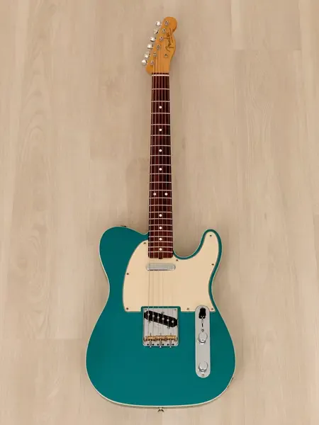 Электрогитара Fender American Vintage '62 Telecaster Custom SS Ocean Turquoise w/case USA 2006
