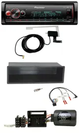 Автомагнитола Pioneer Bluetooth DAB USB для Citroen C2 2006–2010, C3 2006–2010