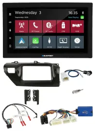 Blaupunkt DAB Bluetooth USB Lenkrad 2DIN Autoradio für Toyota Hilux 2015-2020