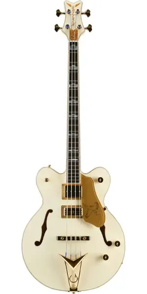 Бас-гитара Gretsch G6136B-TP-AWT Tom Petersson Signature Aged White с кейсом