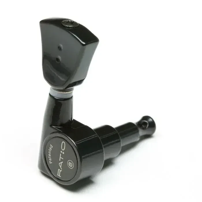 Graph Tech PRN-2341 Ratio Electric 3+3 Vintage Tuning Machines, Black