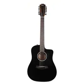 Электроакустическая гитара Taylor 250ce 12-String Dreadnought Acoustic-Electric Black