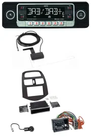 Dietz DAB Bluetooth USB MP3 Autoradio für Chevrolet Spark (ab 2013)