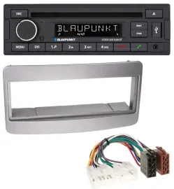 Blaupunkt USB MP3 Bluetooth DAB CD Autoradio für Toyota Celica MR2 dunkelsilber