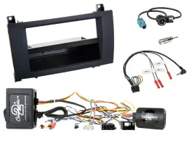 Radioset Lenkradadapter DIN Autoradio für Mercedes SLK R171 04-11 aktiv