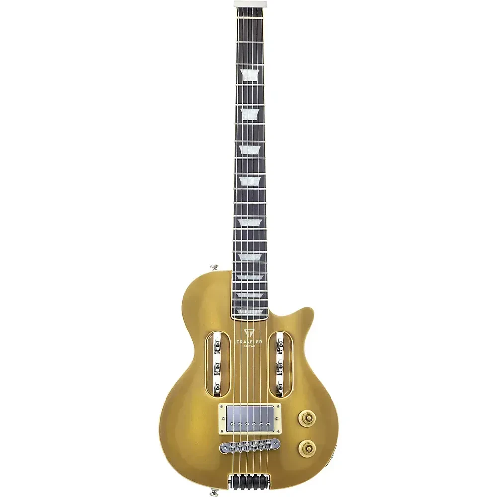 Traveler Guitar EG-1 Deluxe Electric Guitar Gold Top
