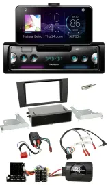 Pioneer USB Lenkrad Bluetooth DAB Autoradio für Audi A4 B5 1999-2001 BOSE Vollak