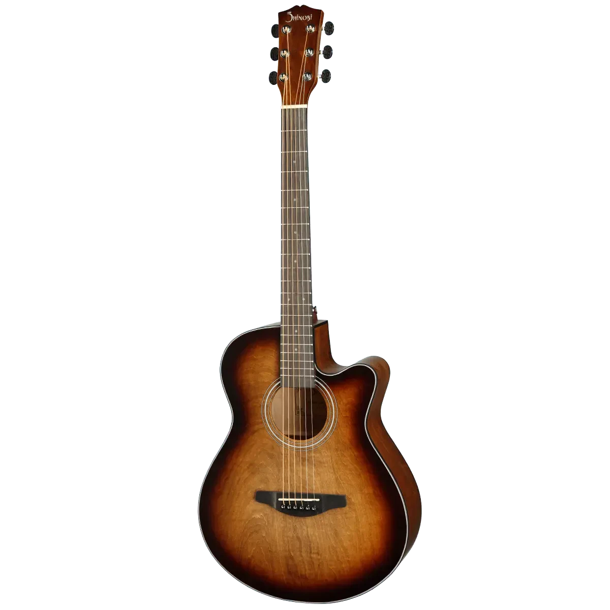 Акустическая гитара Shinobi B-1 Grand Auditorium Brown