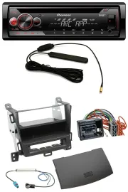 Pioneer CD USB AUX DAB MP3 Autoradio für Opel Zafira Tourer ab 12 jet black