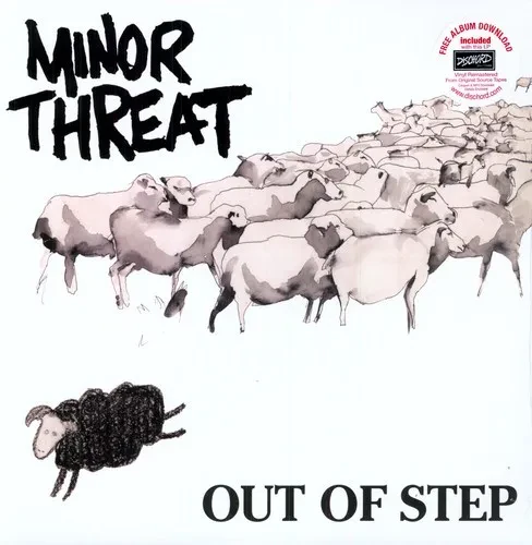 Виниловая пластинка Minor Threat - Out of Step [New Vinyl LP] Mp3 Download, Reissue