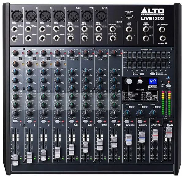 Аналоговый микшер Alto LIVE 1202