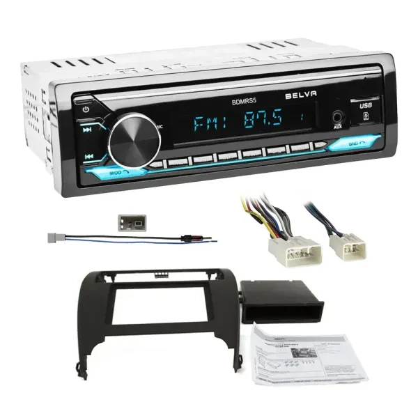 2012-2013 Toyota Camry Single DIN Radio Package (Non-Amplified) | Belva