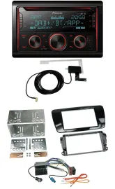 Pioneer 2DIN MP3 DAB USB CD Bluetooth Autoradio für Seat Ibiza ab 08 Klavierlack