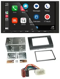 JBL USB 2DIN MP3 Bluetooth AUX Autoradio für Suzuki Swift (2005-2010)