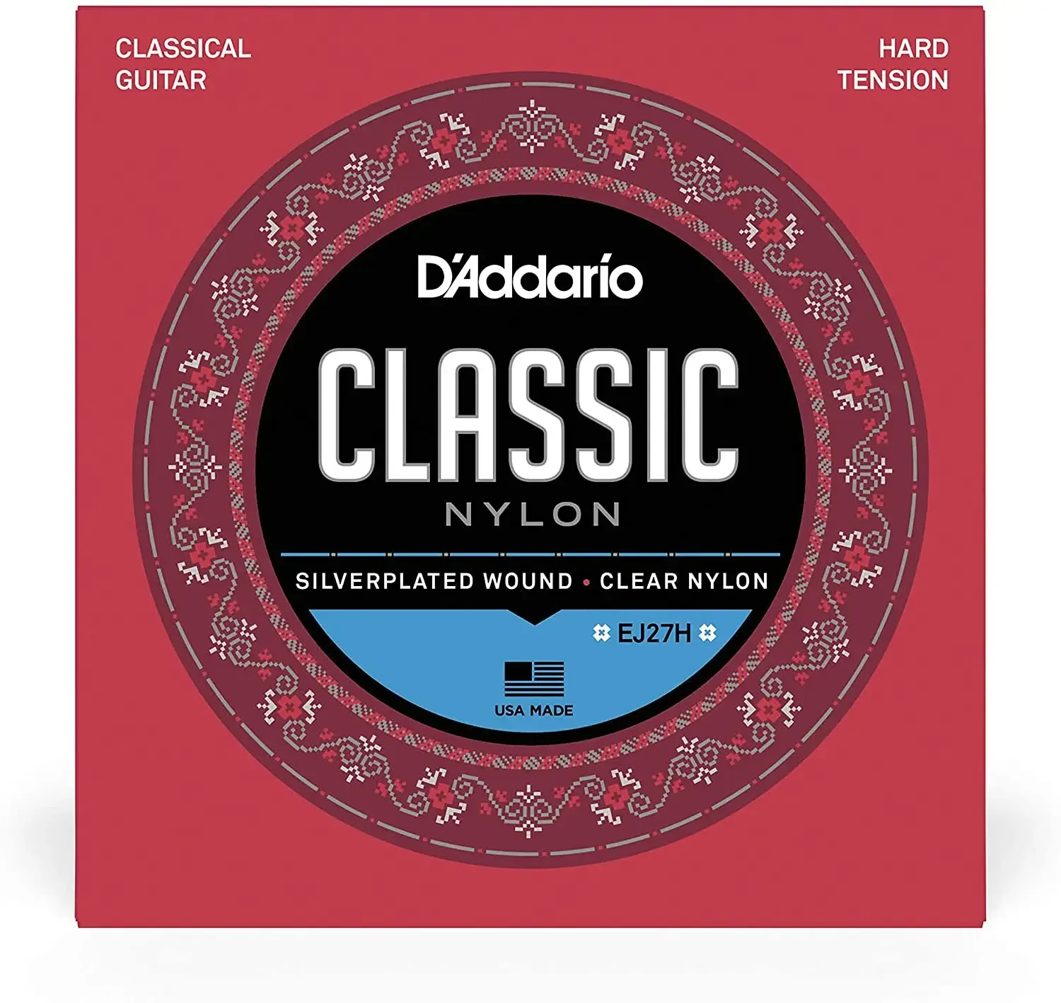 Струны для классической гитары D'Addario EJ27H 29-44