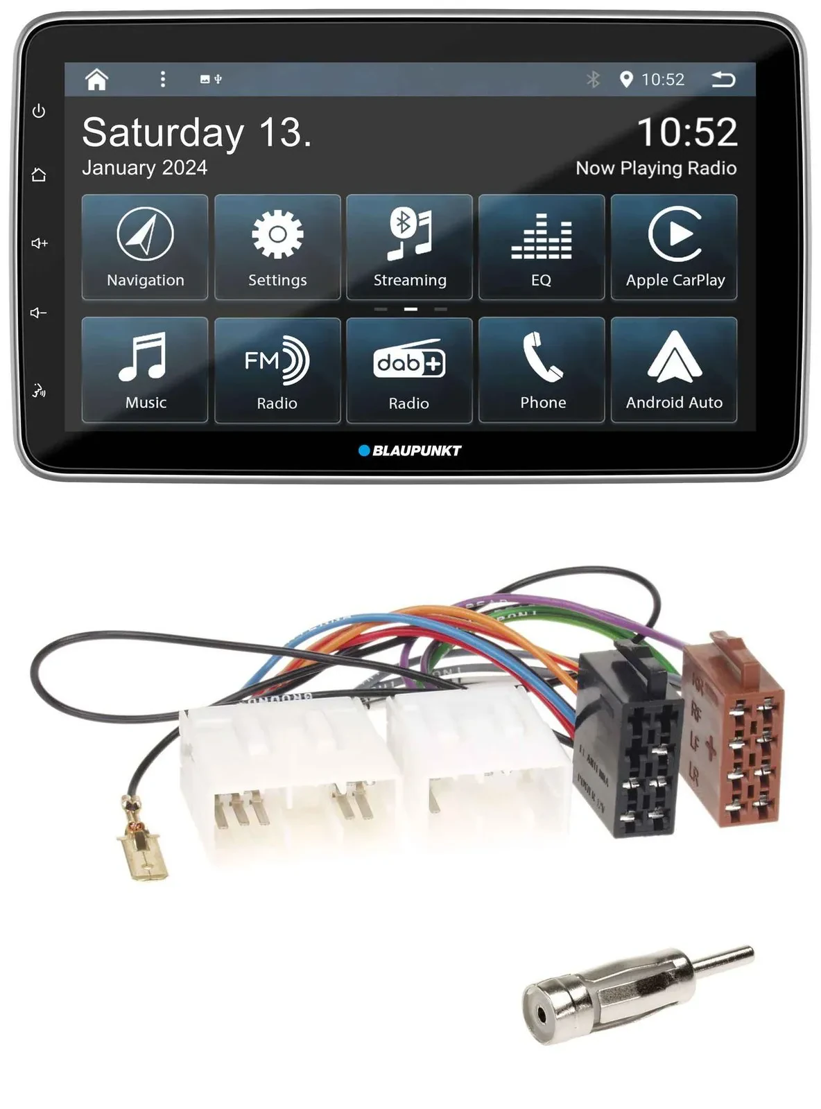 Blaupunkt USB DAB SD MP3 Bluetooth Autoradio für Mazda MPV (1988-1999)